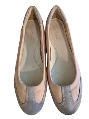 Cole Haan Nike Air Pink & Grey Ballet Flats - 8.5      L55